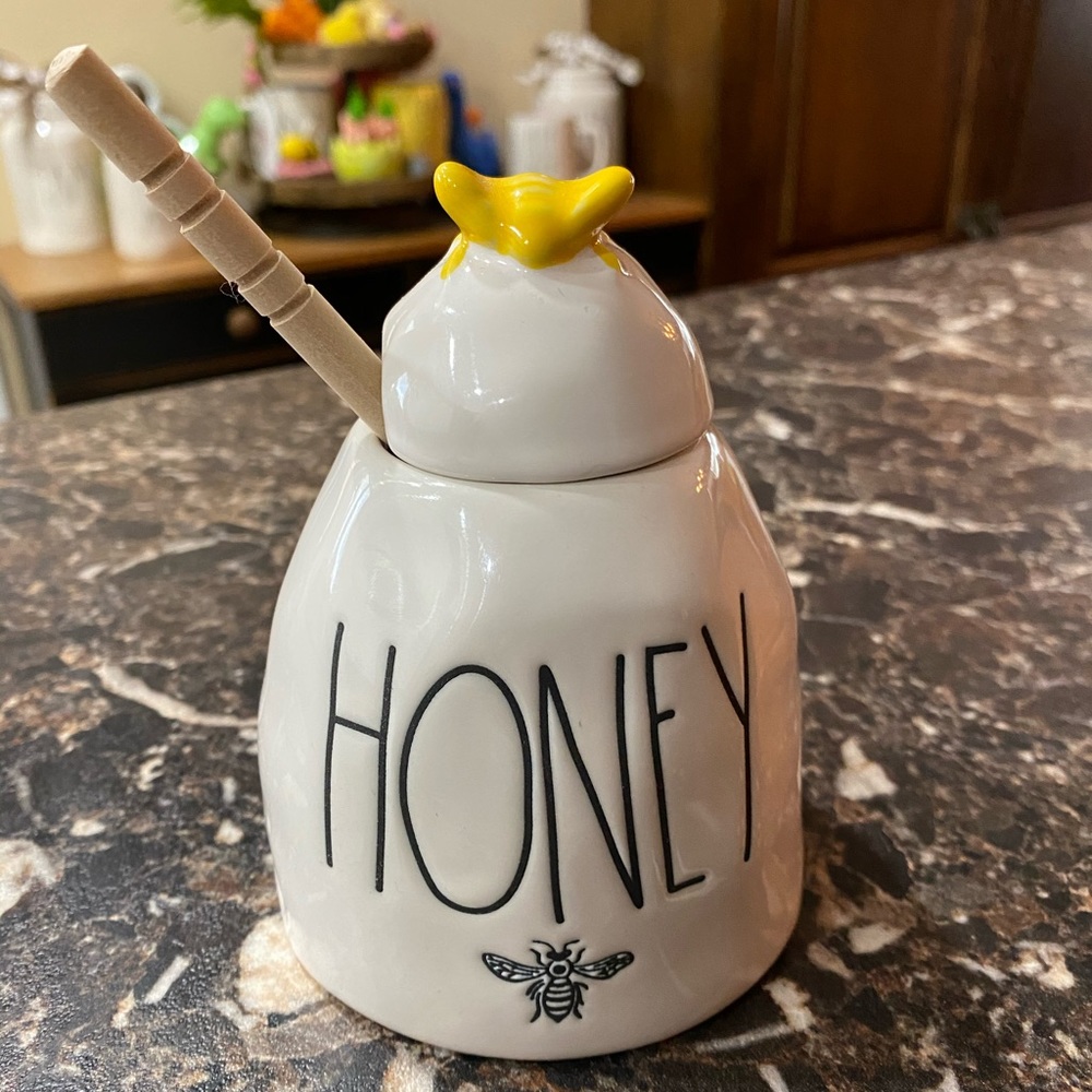 Rae Dunn Honey Pot